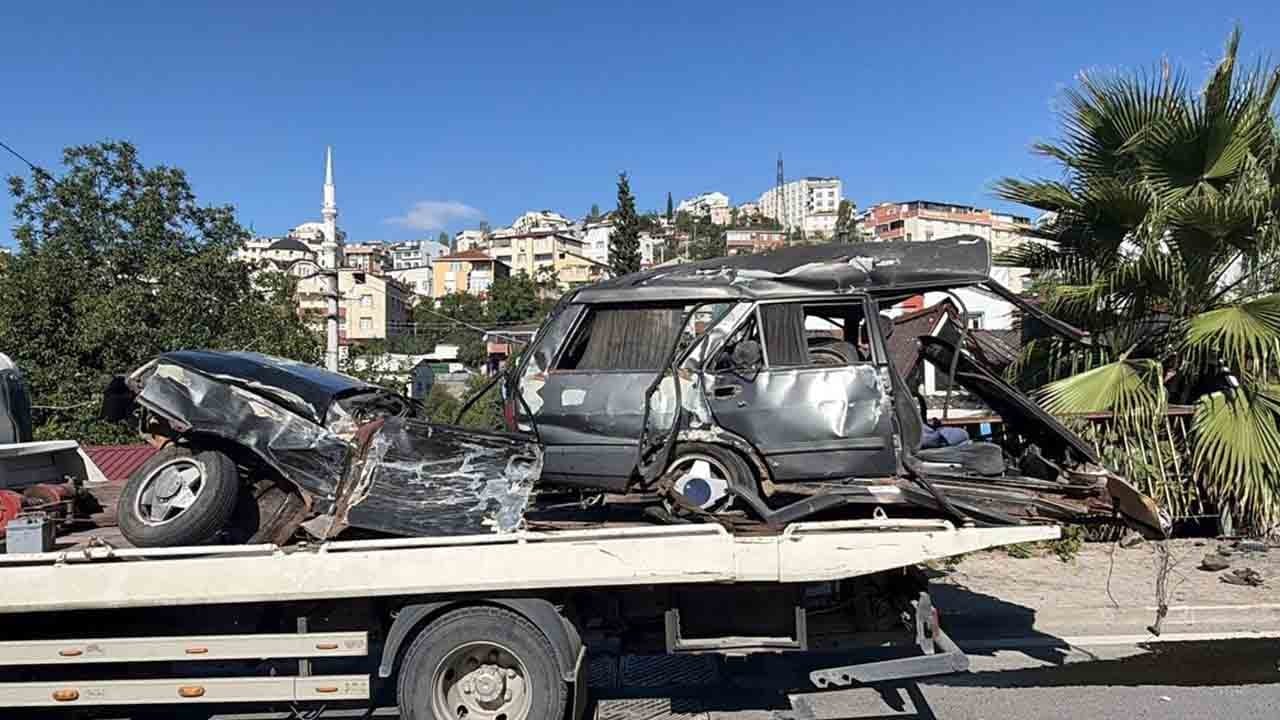 Akü bitince rampadan kaydırdığı aracı canından etti!