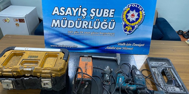 Akü çalan zanlılar tutuklandı