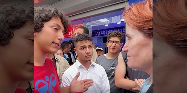 ‘Al gülüm ver gülüm’ Akşener'den AK Parti'yi eleştirene hediye