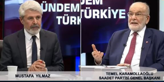 Al gülüm ver gülüm! TV 5’te Karamollaoğlu'na sorulamayan soru