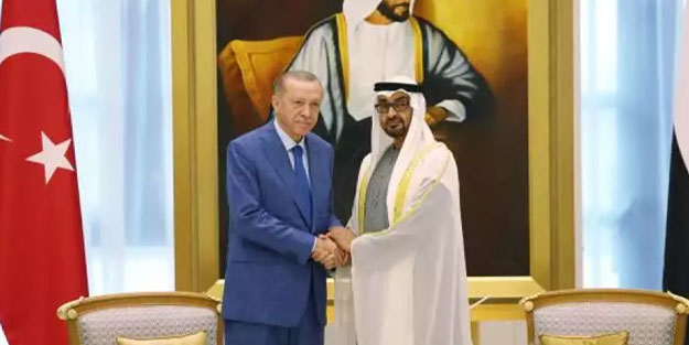 Al Nahyan'dan Cumhurbaşkanı Erdoğan açıklaması: Memnuniyet duydum