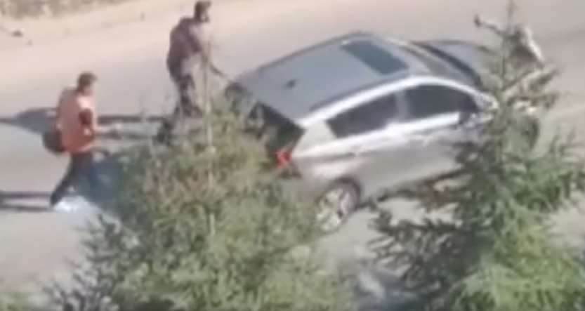 Al sana bu da kadın şiddeti! Resmen cinayete teşebbüs! Ankara'da kayda geçti! Boks maçını aratmayan anlar