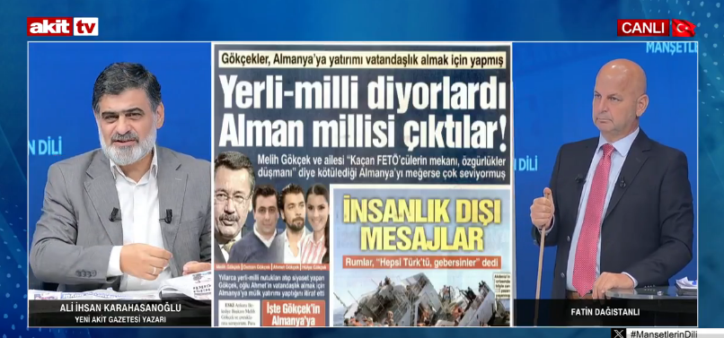 Al sana suç örgütü! Saygı Öztürk’ün maskesi indirildi