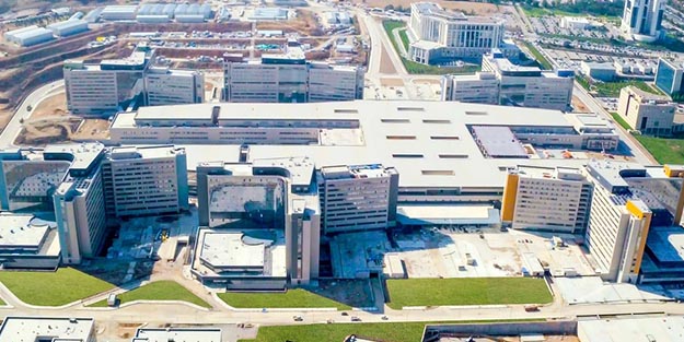 Alanında dünya birincisi şehir hastanesinde sona yaklaşıldı