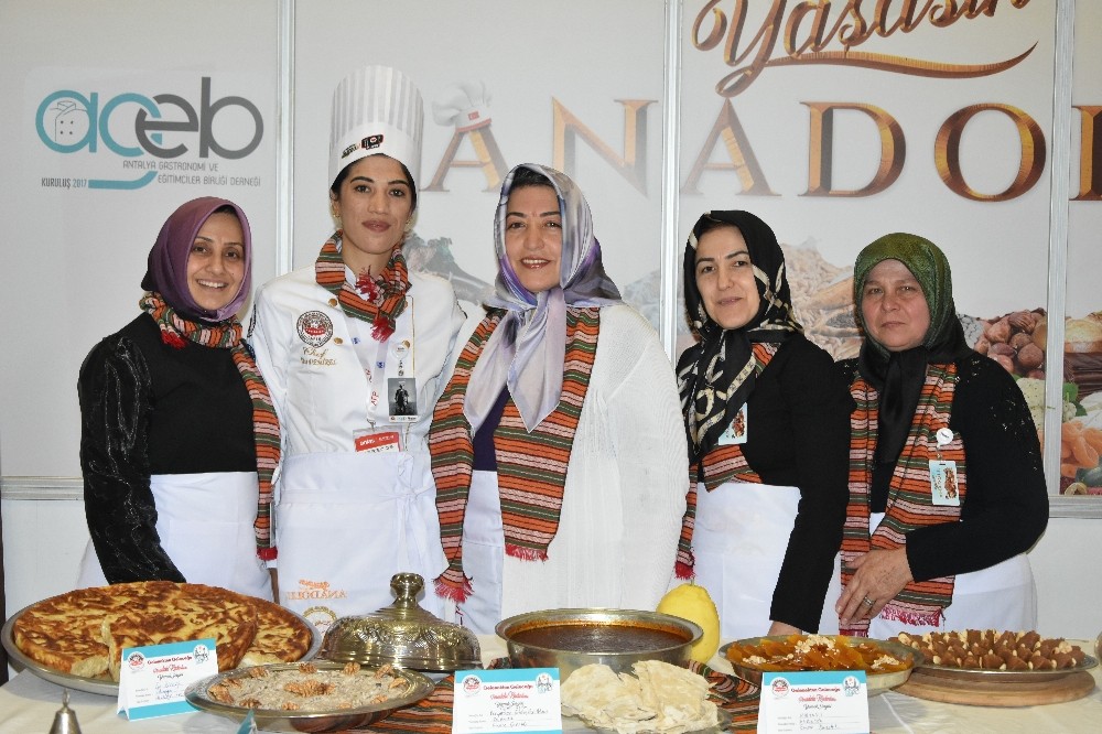 Alanya belediyesi Horeca fuarında Alanya mutfağını anlattı 