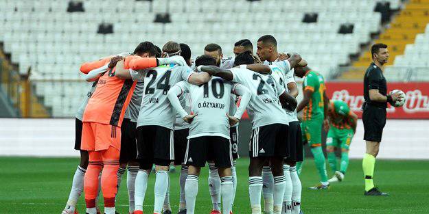 Alanya-Beşiktaş 11'leri belli oldu