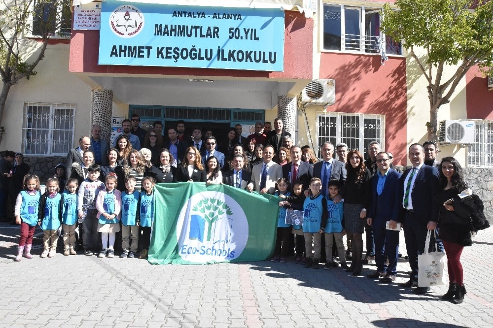 Alanya Eko Okullarından çevre dayanışması 