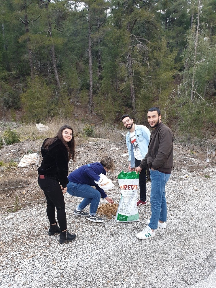 Alanya HEP Üniversitesi öğrencilerinden örnek davranış 