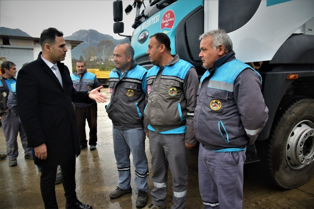 Alanya’da kamyon şoförlerine eğitim 
