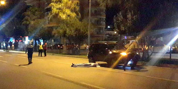 Alanya'da korkunç kaza! Otomobil çarptı, cip üstünden geçti