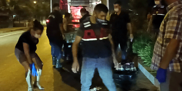 Alanya'da motosikletin çarptığı kadın hayatını kaybetti