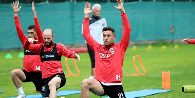 Alanyaspor, Başakşehir hazırlıklarını sürdürdü