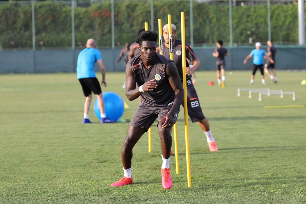 Alanyaspor, Başakşehir maçı hazırlıklarını sürdürdü 