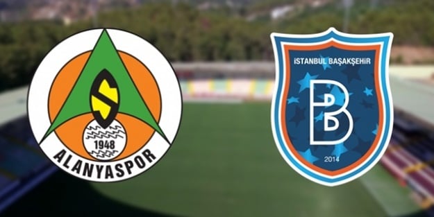 Alanyaspor Başakşehir maçı muhtemel 11'leri