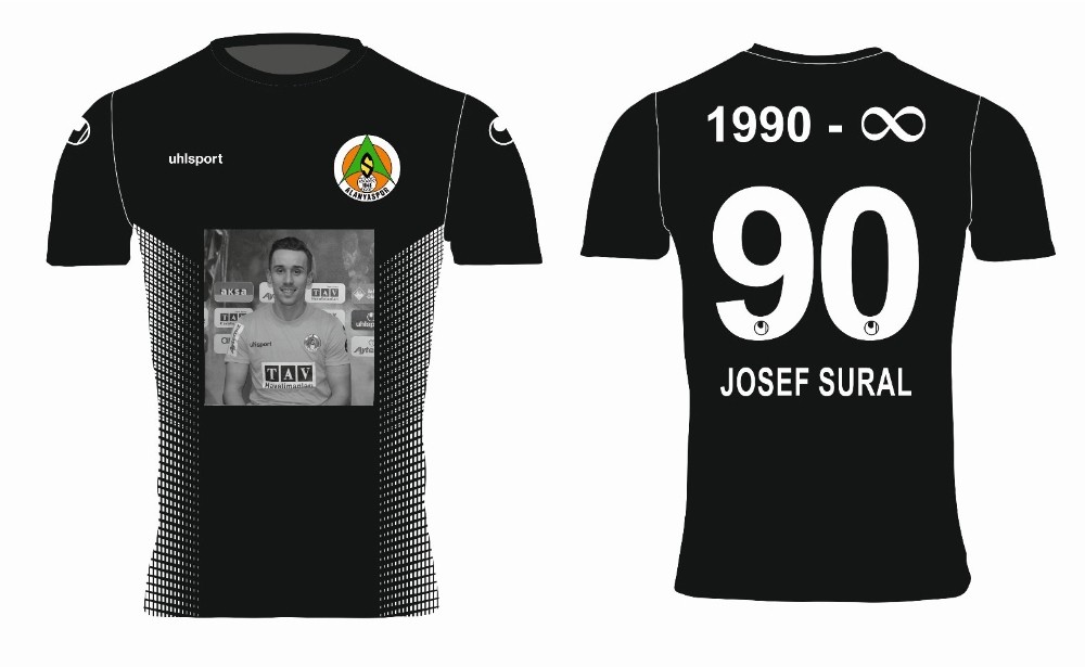 Alanyaspor, Josef Sural’lı tişört hazırlattı 