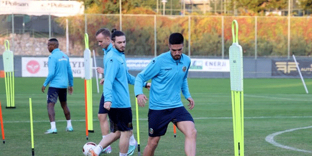 Alanyaspor, Konyaspor maçı hazırlıklarını sürdürüyor