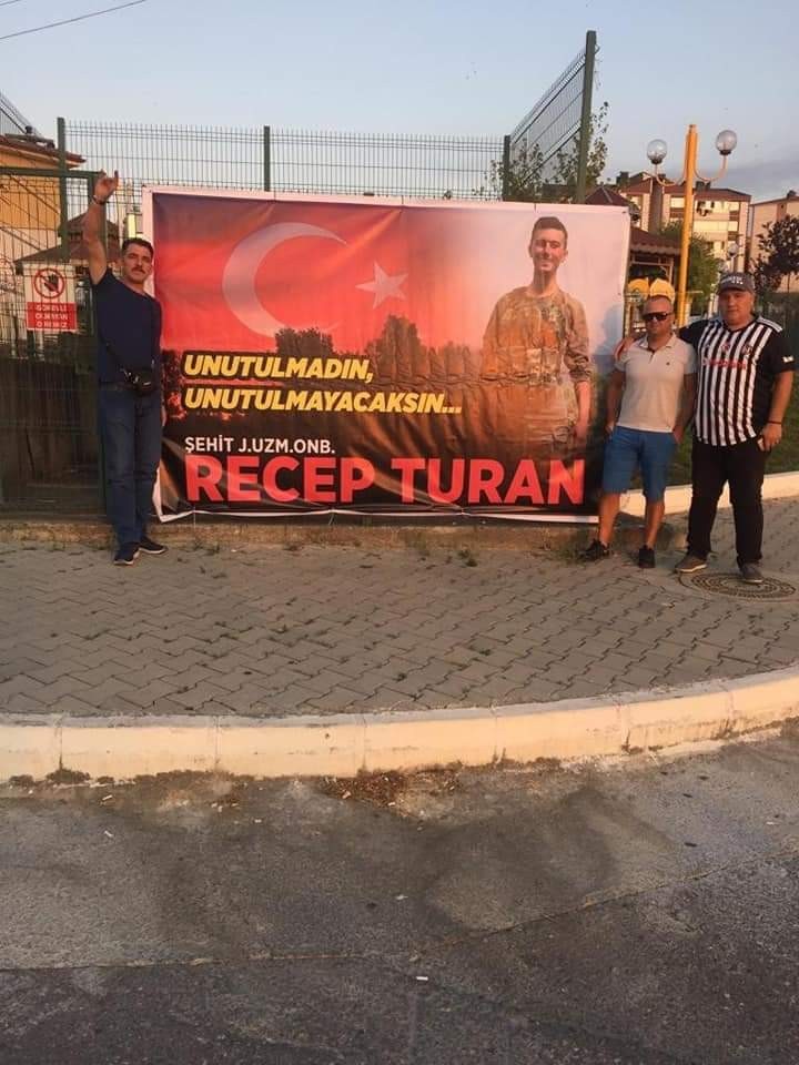 Alaplı şehidine sahip çıktı 