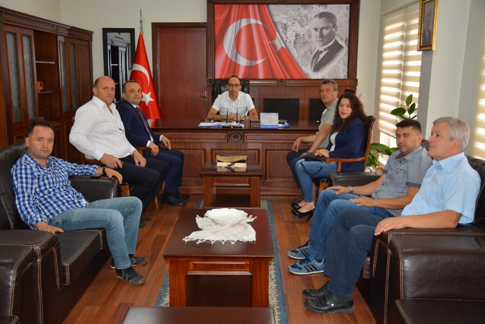 Alaplı TSO Kaymakam Yılmaz’ı ziyaret etti 