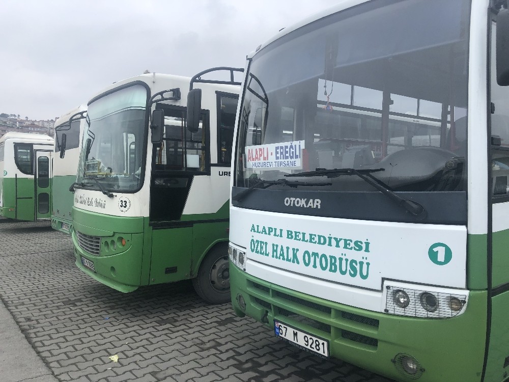 Alaplı’da 65 yaş üstü ücretsiz kartlar iptal edildi 