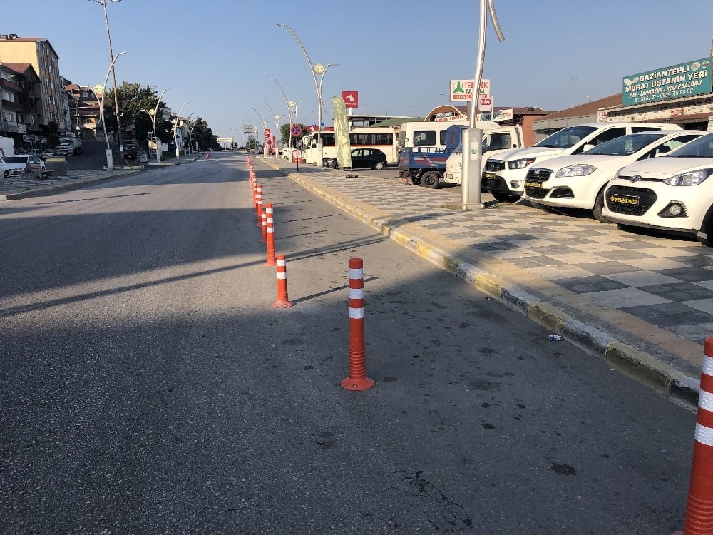 Alaplı’da trafik sorununa dubalı çözüm 