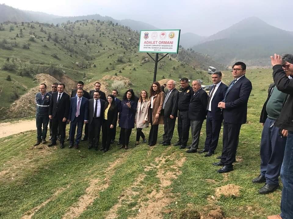 Alaşehir’de ’Adalet Ormanı’ oluşturuldu 