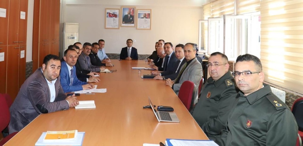 Alaşehir’de Afet ve Acil Durum Toplantısı yapıldı 