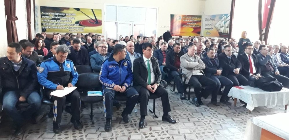 Alaşehir’de okulların güvenliği masaya yatırıldı 