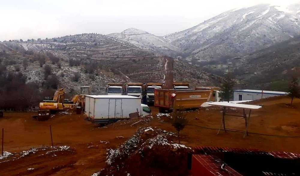 Alaşehir’e kar sürprizi 