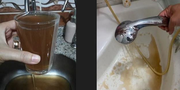 Alay eder gibi açıklama yaptılar: CHP'li belediyede çamurlu su rezaleti!