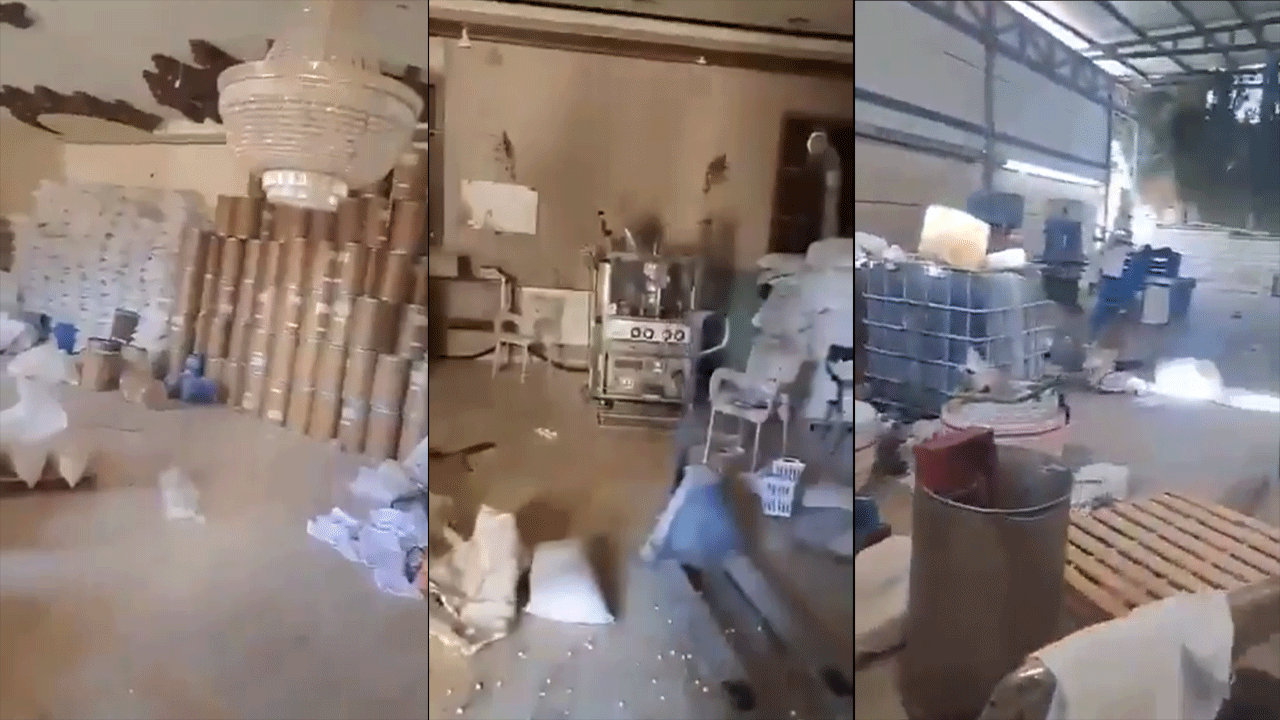 Alçak Esed hanedanına ait uyuşturucu Captagon fabrikası bulundu!