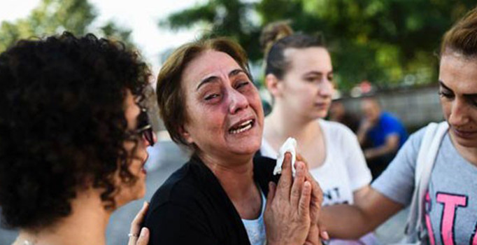 Alçak saldırının ardından Adli Tıp önünde bekleyiş sürüyor