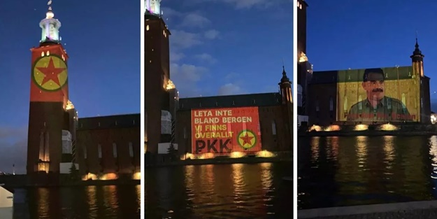 Alenen propagandaya izin vermişlerdi... İsveç'ten terör örgütü PKK'ya sözde kınama