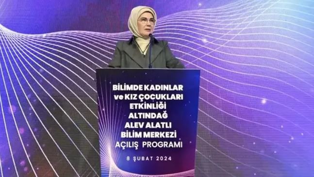 Alev Alatlı Bilim Merkezi açıldı! Emine Erdoğan’dan önemli mesajlar