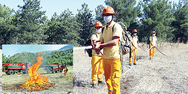 ‘Alev avcıları’ 7/24 görevde