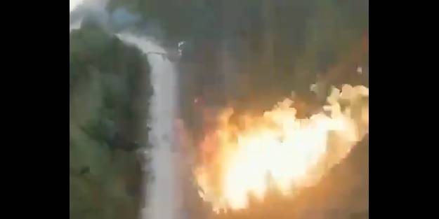 'Alev püskürttüğü ileri sürülen drone' iddiası! EGM'den flaş açıklama