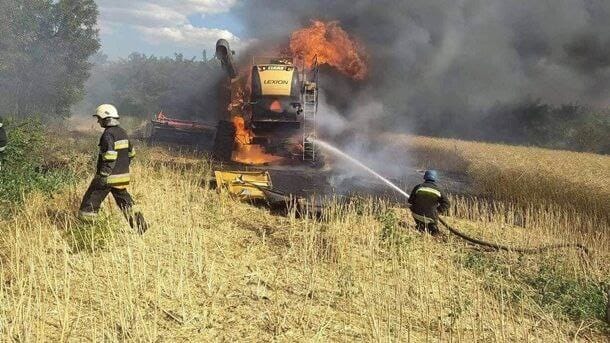 Alev topu gibi patladı