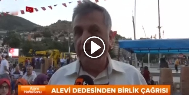 Alevi dedesinden provokatörlere tokat gibi cevap