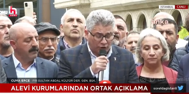 Alevi kurumlarından ortak basın toplantısı! Toplumu kutuplaştıran ifadeler kullandılar