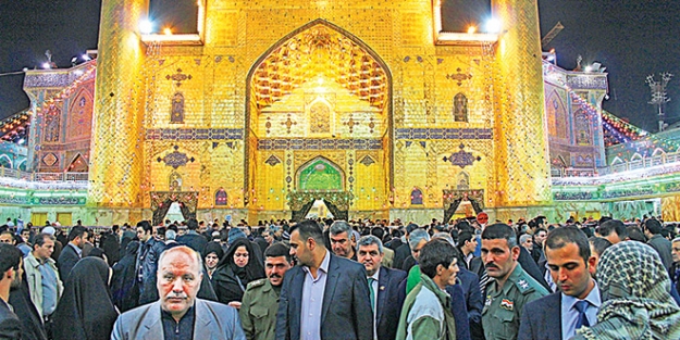 Alevi dedeleri ve Bektaşi babaları Necef’te