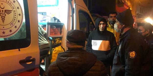 Alevlerden kurtulmaya çalışan genç kız üçüncü kattan atladı