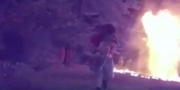 Alevlerin arasına dalıp 5 çocuğu kurtaran genç 'kahraman' ilan edildi