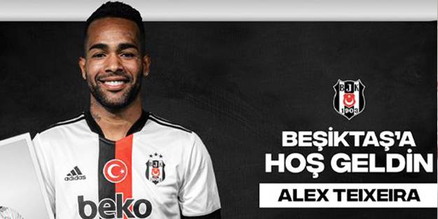 Alex Teixeira resmen Beşiktaş'ta