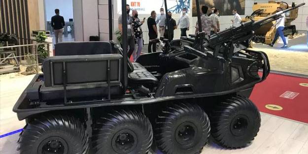 Algan 8x8 ile güvenlik güçleri her koşulda ilerleyecek