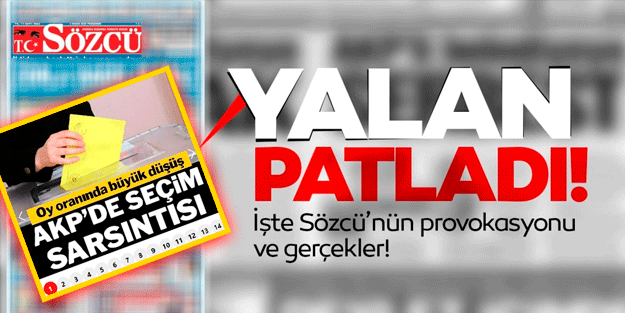 Algı operasyonu yapacağım derken! Kendi haberi ile kendisini rezil etti