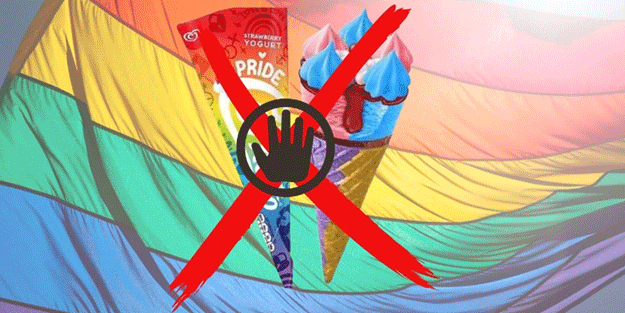 Algida'nın LGBT temalı dondurmasına Türkiye'den veto!