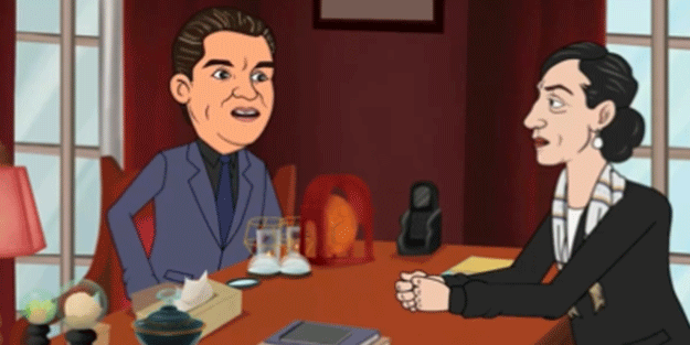 Ali Babacan'a animasyonlu gönderme! DEVA Partisi Genel Başkanı Kırmızı Oda'da