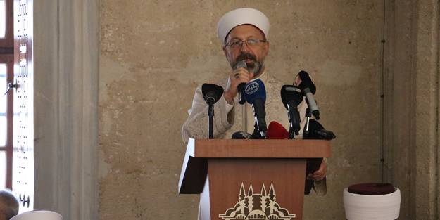 Ali Erbaş: Bir kula nasip olacak en büyük nimetlerden biri...