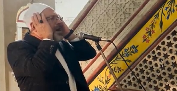 Ali Erbaş Mostar'da akşam ezanını okudu
