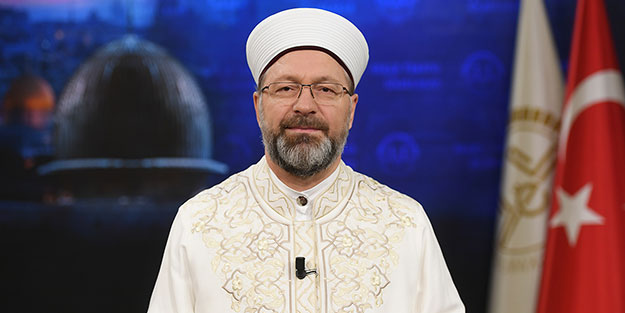Ali Erbaş’ın Miraç Gecesi mesajında koronavirüs detayı