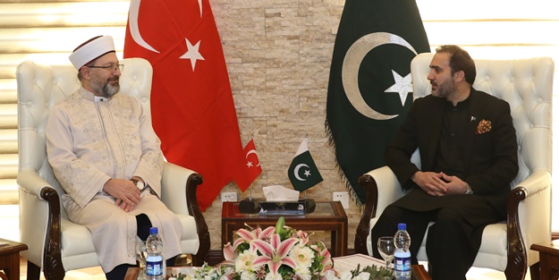 Ali Erbaş'ın ziyaretinde açıkladı! Pakistan'dan Türkiye'ye teşekkür